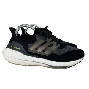 Adidas‎ Sneakers Mens Size 6.5 Ultraboost 21 Black Running Shoes